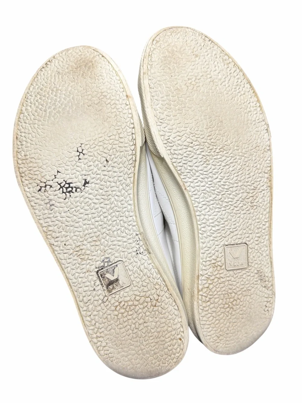 Veja Esplar White Leather Sneakers Size 9